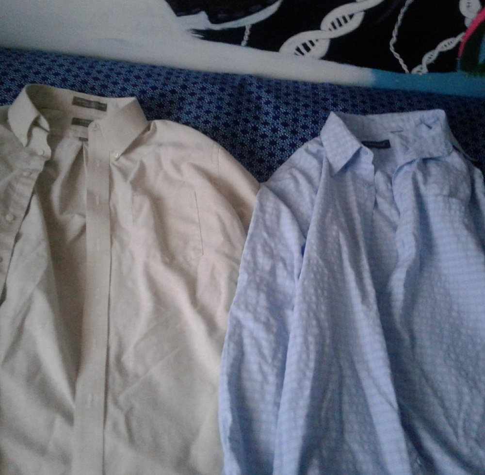 2 Mens Dress Shirt